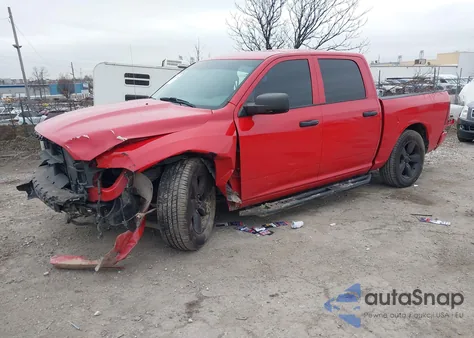 2018 Ram 1500 Express 4X2 5'7 Box z USA, uszkodzony, nr VIN 1C6RR6KG2JS263131